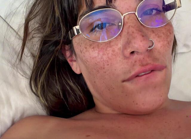 Asuka and Stepdaddy share an oral session ending in CIM