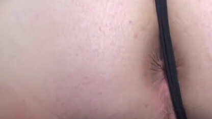Trans Woman Teases with Foot Fetish and Anal Plug Play