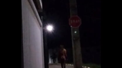Putinhalee1 Shows Off on a Public Street