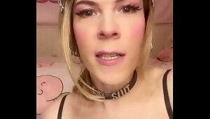 Jessica Bloom in Chastity Play: Destroyed by a MASSIVE Dildo